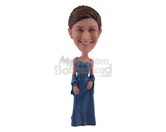 Custom Bobblehead Gorgeous Bridesmaid In A Sexy Gown - Wedding & Couples Bridesmaids Personalized Bobblehead & Cake Topper Custom Bobblehead Gorgeous Bridesmaid In A Sexy Gown - Wedding & Couples Bridesmaids Personalized Bobblehead & Cake Topper